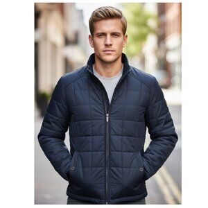 TED BAKER LONDON Lightweight Quilted Jacket Blue, Women's Size Ted 3, US 8